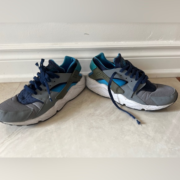 Nike Huarache Grey/Blue - Picture 4 of 4
